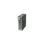 VOLKTEK INS-803A : Industrial 7-port 10/100TX + 2-slot 100FX (SFP) Layer 2 Managed Switch